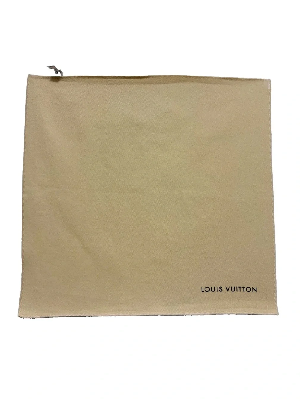 Louis Vuitton Tan Cotton Bag Presentation Cloth